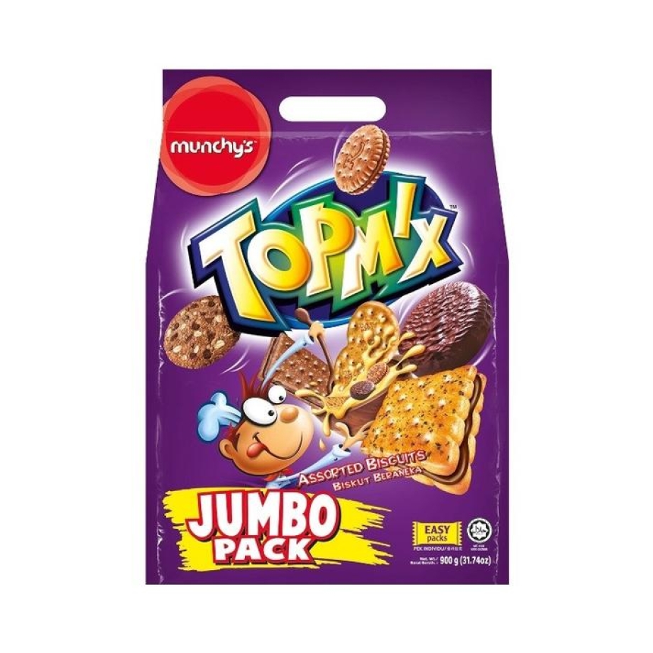 Munchy's Topmix Assorted Biscuit Jumbo Pack x 10 packs