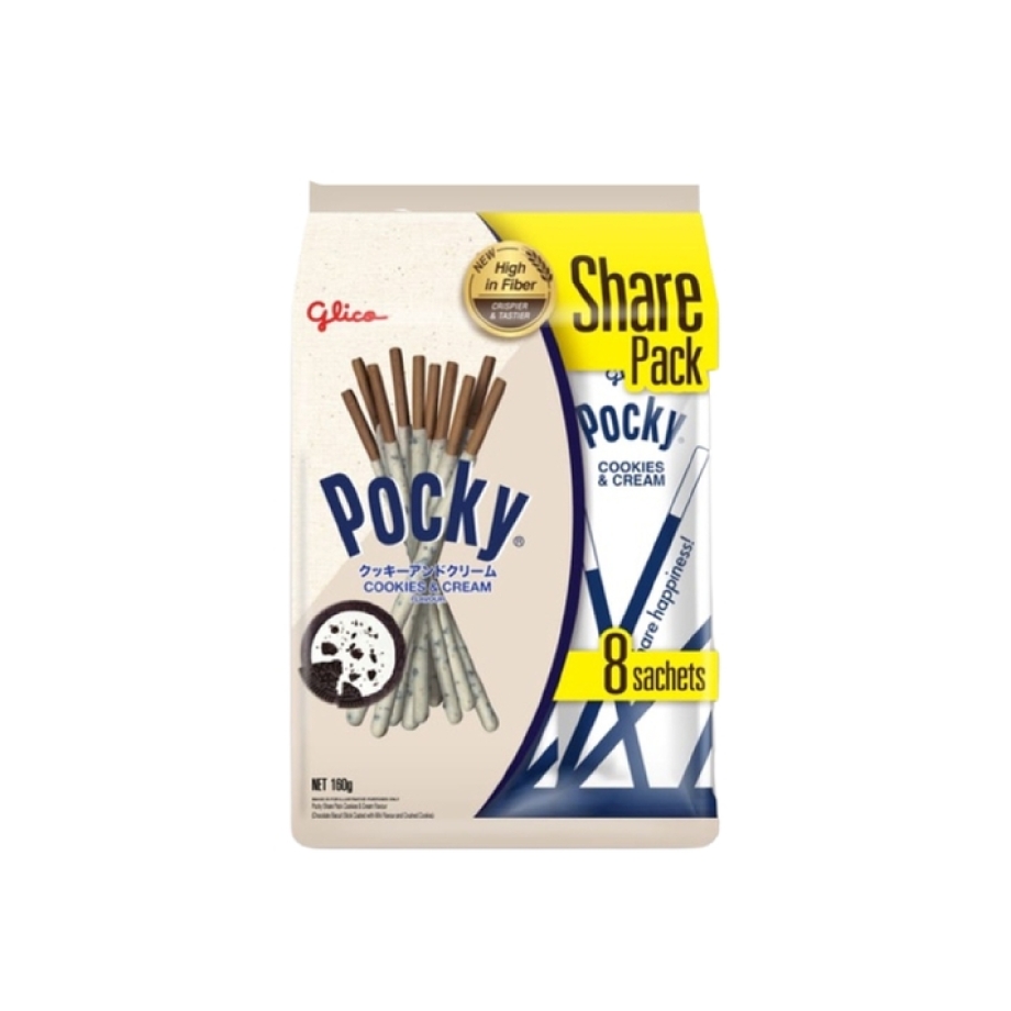 POCKY Share Pack Cookies & Cream