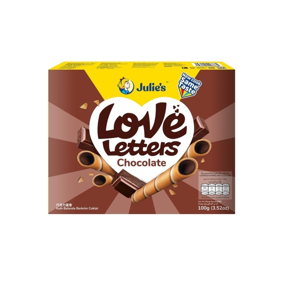 JULIE'S Love Letters Chocolate